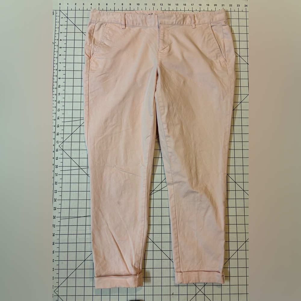 Khakis by‎ GAP Women’s Size 8 Pink Cameo Skinny Mini Pants